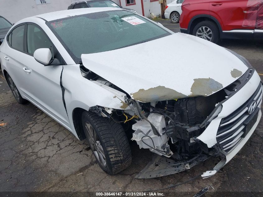 2018 HYUNDAI ELANTRA SEL/VALUE/LIMITED - 5NPD84LF3JH247714