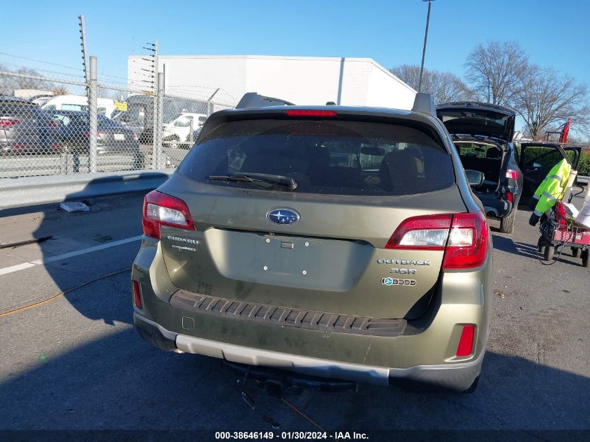 2015 SUBARU OUTBACK 3.6R LIMITED - 4S4BSENC9F3291880