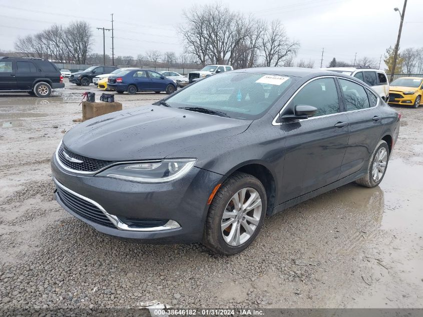 2015 CHRYSLER 200 LIMITED - 1C3CCCABXFN729452