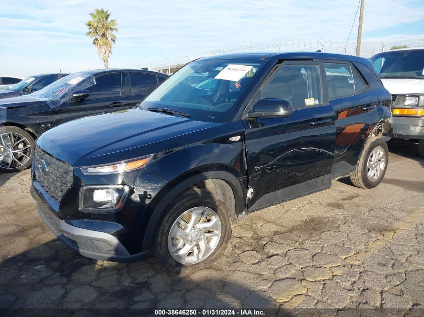 2021 HYUNDAI VENUE SE - KMHRB8A30MU126488