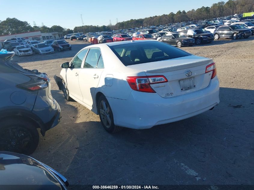 2013 TOYOTA CAMRY SE - 4T1BF1FK7DU222082