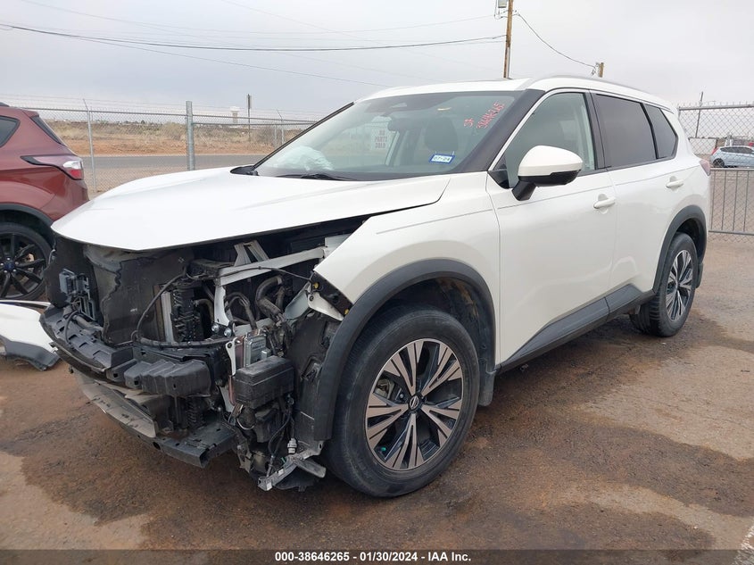 VIN 5N1AT3BA3MC791787 2021 NISSAN ROGUE SV FWD