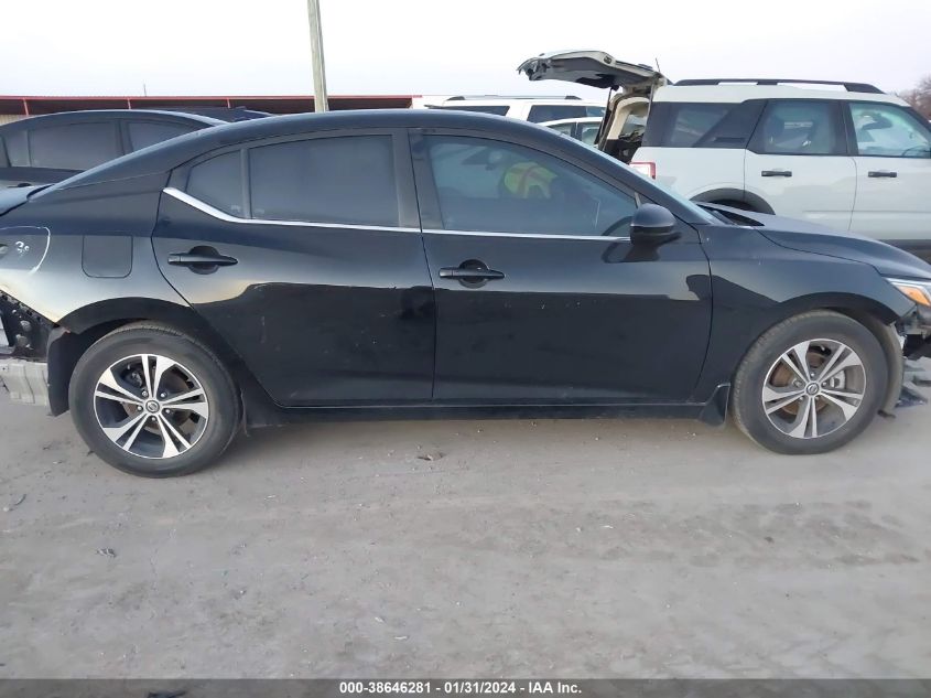 2022 NISSAN SENTRA SV XTRONIC CVT - 3N1AB8CV9NY301922