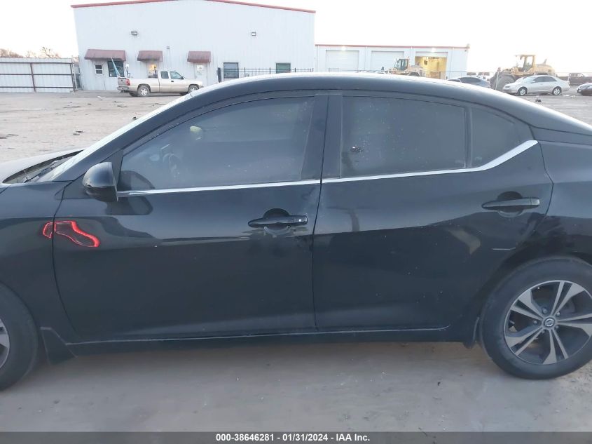 2022 NISSAN SENTRA SV XTRONIC CVT - 3N1AB8CV9NY301922