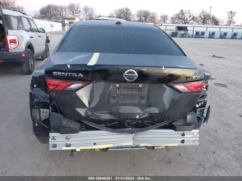 2022 NISSAN SENTRA SV XTRONIC CVT - 3N1AB8CV9NY301922