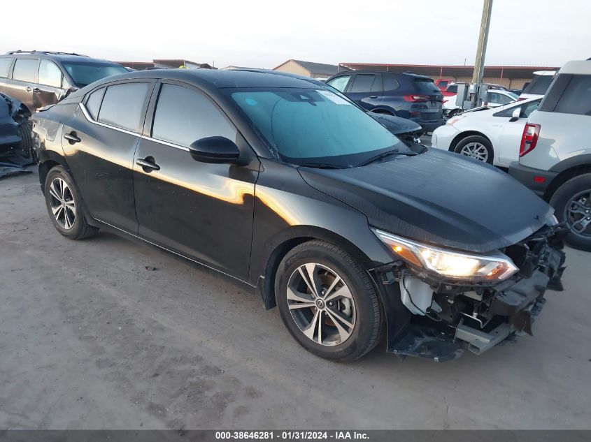 2022 NISSAN SENTRA SV XTRONIC CVT - 3N1AB8CV9NY301922