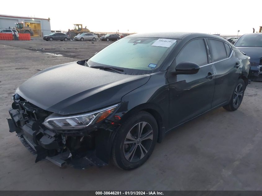 2022 NISSAN SENTRA SV XTRONIC CVT - 3N1AB8CV9NY301922