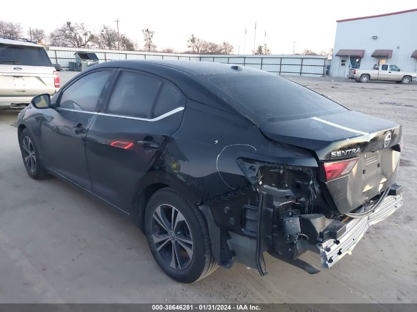 2022 NISSAN SENTRA SV XTRONIC CVT - 3N1AB8CV9NY301922
