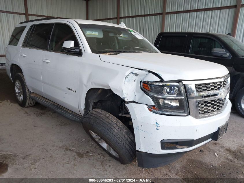 2016 CHEVROLET TAHOE C1500  LS - 1GNSCAKC8GR306180