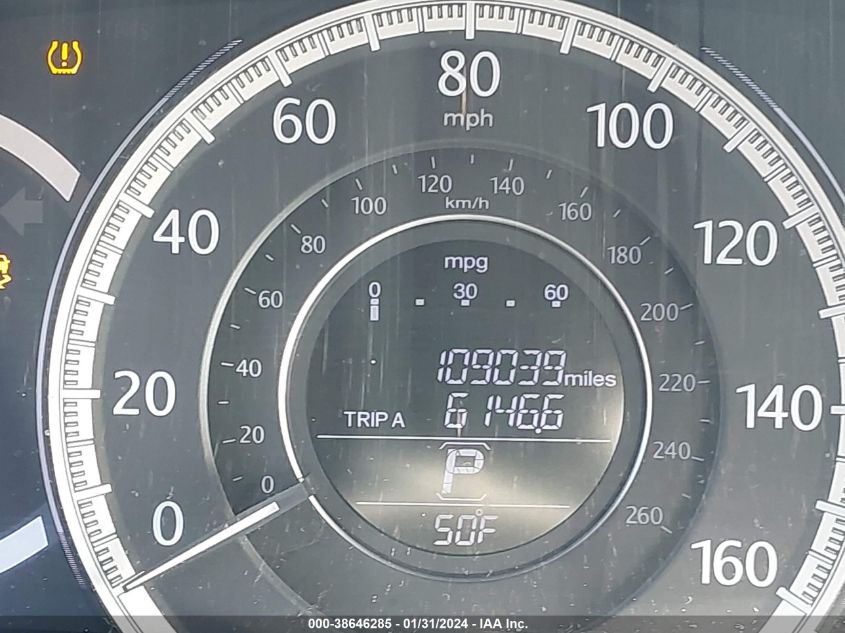 2015 HONDA ACCORD EX - 1HGCR2F78FA051589