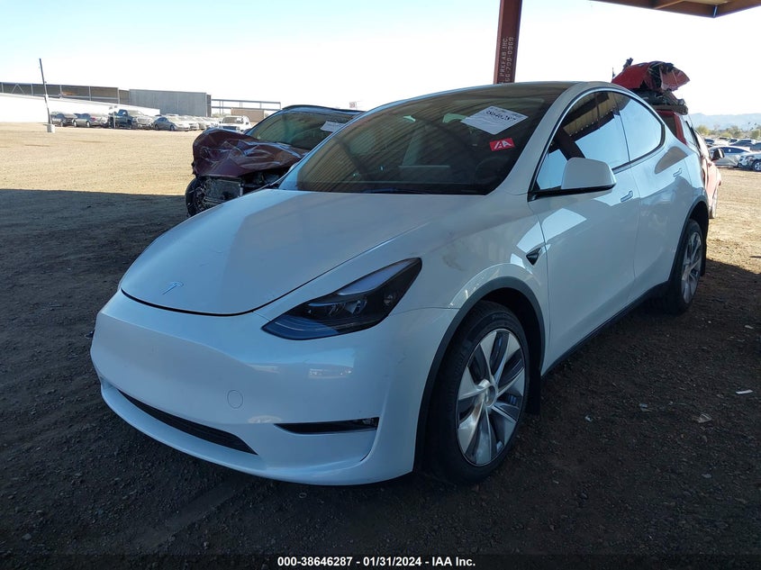 VIN 7SAYGDEE2PF939546 2023 TESLA MODEL Y