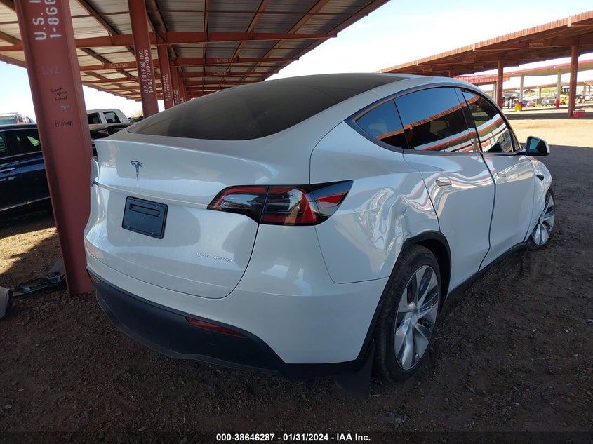 VIN 7SAYGDEE2PF939546 2023 TESLA MODEL Y
