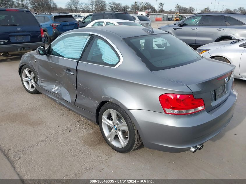 2013 BMW 128I - WBAUP7C55DVP25760