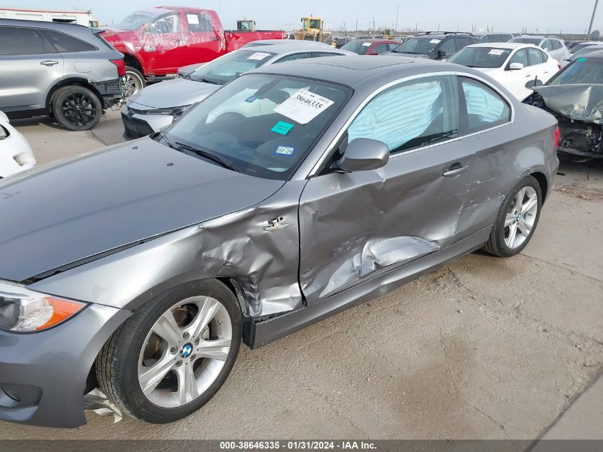 2013 BMW 128I - WBAUP7C55DVP25760