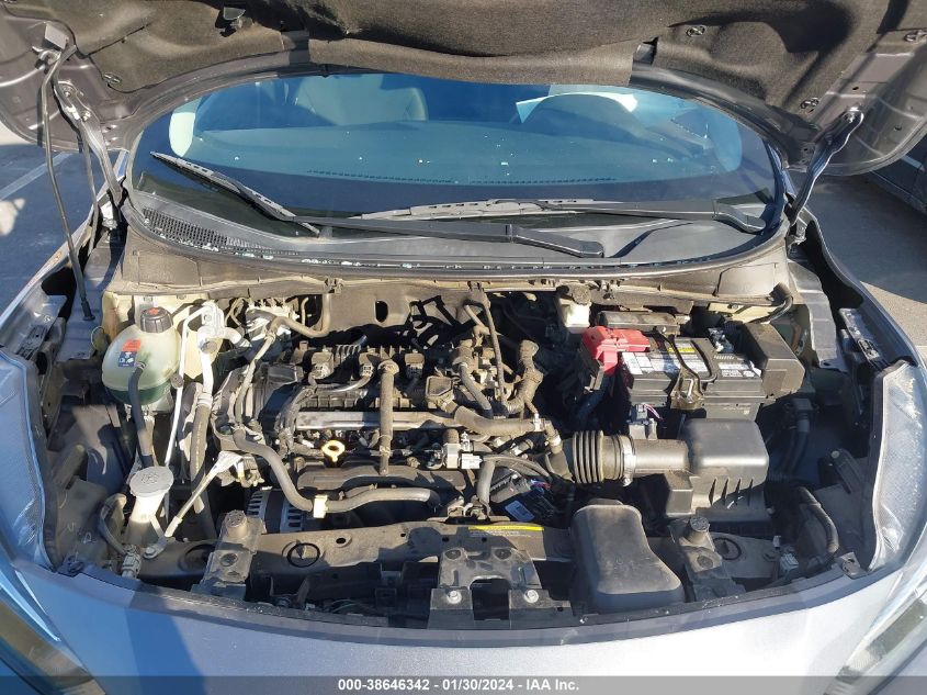 2020 NISSAN VERSA S XTRONIC CVT - 3N1CN8DV2LL800912