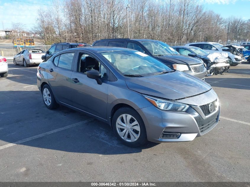 2020 NISSAN VERSA S XTRONIC CVT - 3N1CN8DV2LL800912