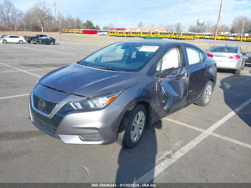 2020 NISSAN VERSA S XTRONIC CVT - 3N1CN8DV2LL800912