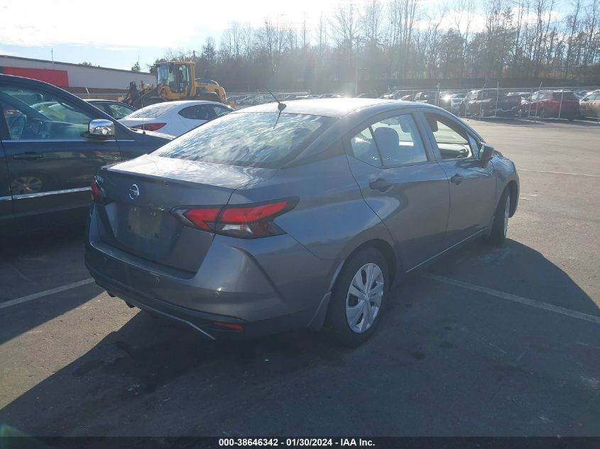 2020 NISSAN VERSA S XTRONIC CVT - 3N1CN8DV2LL800912