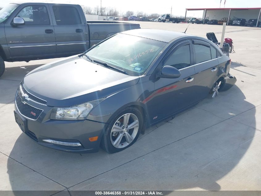 2013 CHEVROLET CRUZE 2LT AUTO - 1G1PE5SB8D7145224