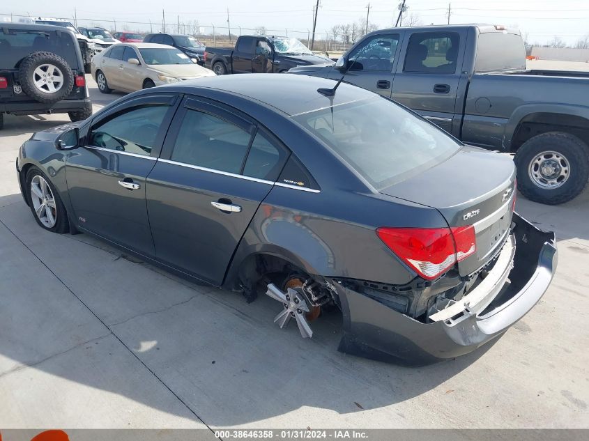 2013 CHEVROLET CRUZE 2LT AUTO - 1G1PE5SB8D7145224