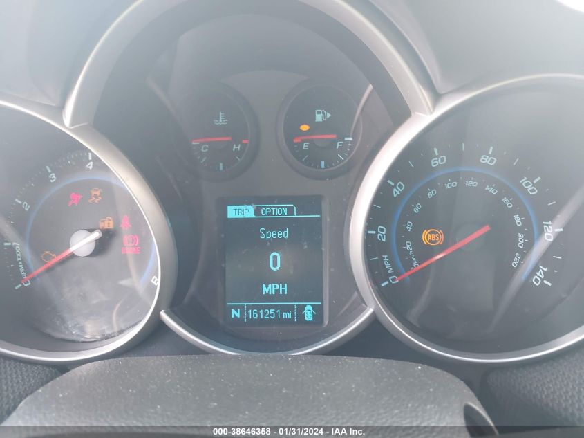 2013 CHEVROLET CRUZE 2LT AUTO - 1G1PE5SB8D7145224