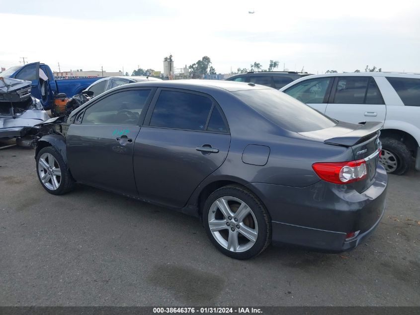 2013 TOYOTA COROLLA S - 5YFBU4EE7DP147890