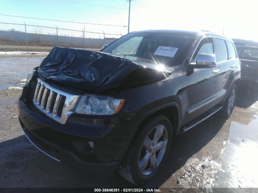 2013 JEEP GRAND CHEROKEE OVERLAND - 1C4RJFCT7DC592501
