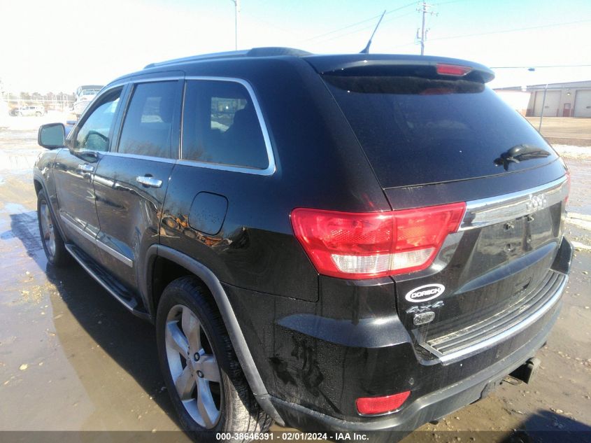 2013 JEEP GRAND CHEROKEE OVERLAND - 1C4RJFCT7DC592501