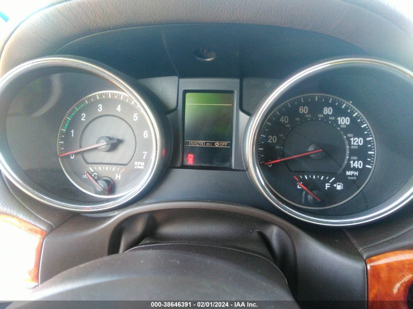 2013 JEEP GRAND CHEROKEE OVERLAND - 1C4RJFCT7DC592501