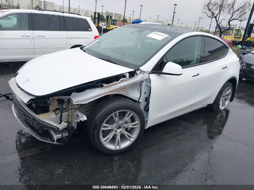 2023 TESLA MODEL Y AWD/LONG RANGE DUAL MOTOR ALL-WHEEL DRIVE - 7SAYGDEE2PF872673
