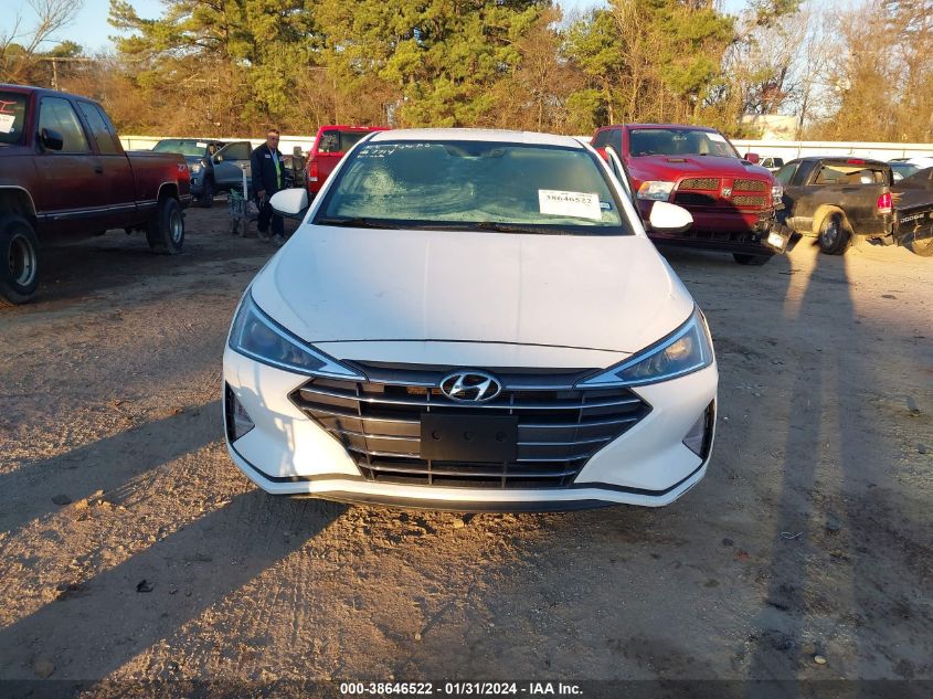 2019 HYUNDAI ELANTRA SE - 5NPD74LF8KH460498