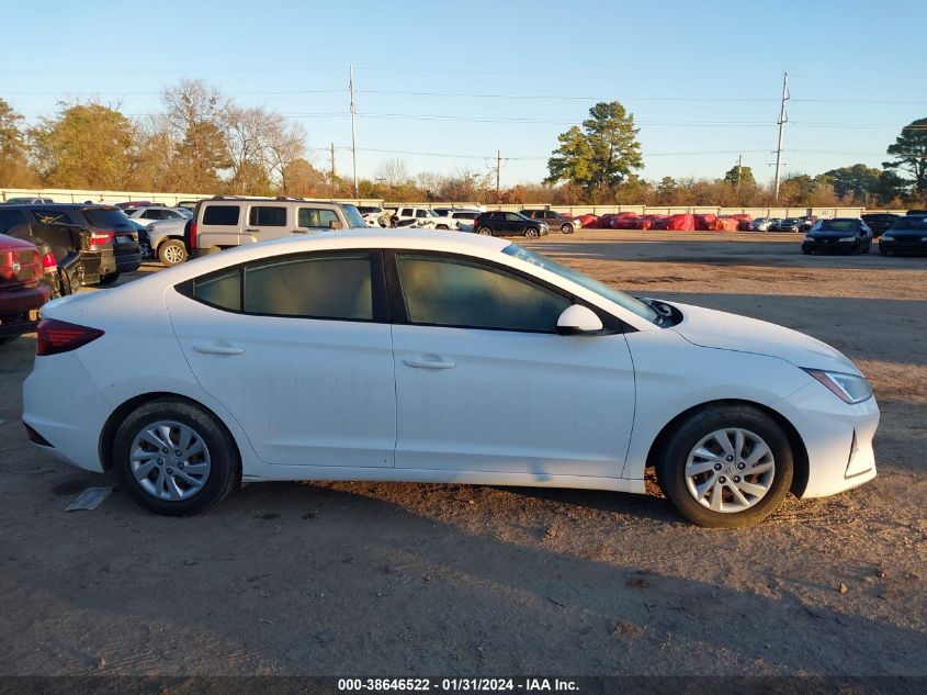 2019 HYUNDAI ELANTRA SE - 5NPD74LF8KH460498