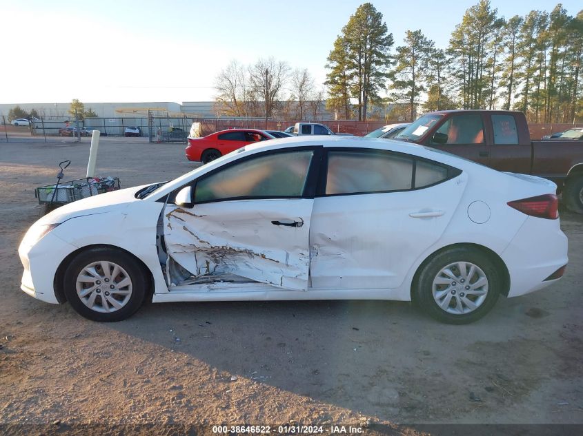 2019 HYUNDAI ELANTRA SE - 5NPD74LF8KH460498