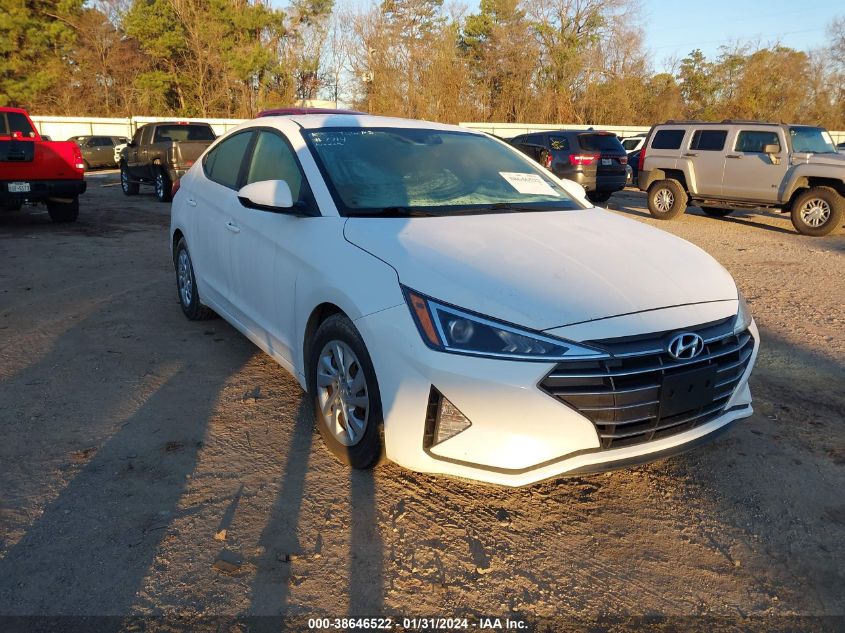 2019 HYUNDAI ELANTRA SE - 5NPD74LF8KH460498