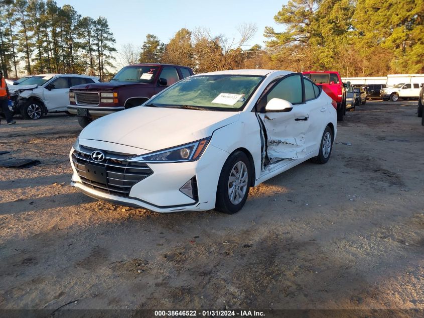 2019 HYUNDAI ELANTRA SE - 5NPD74LF8KH460498