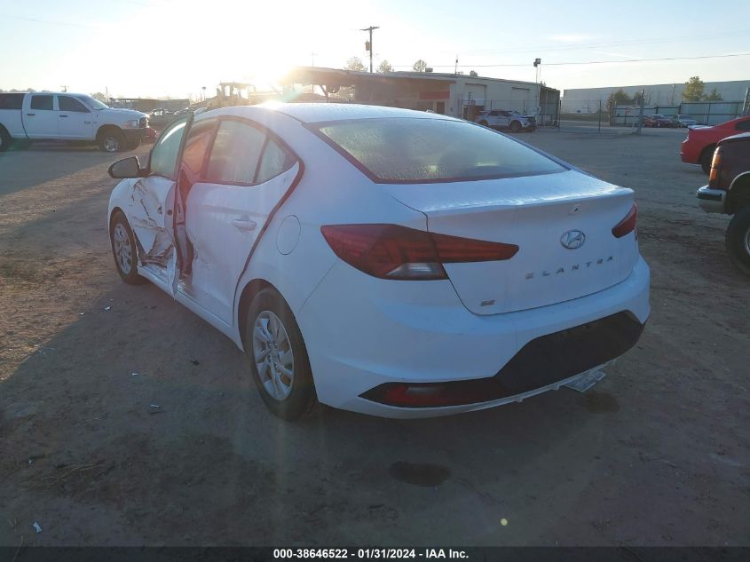 2019 HYUNDAI ELANTRA SE - 5NPD74LF8KH460498