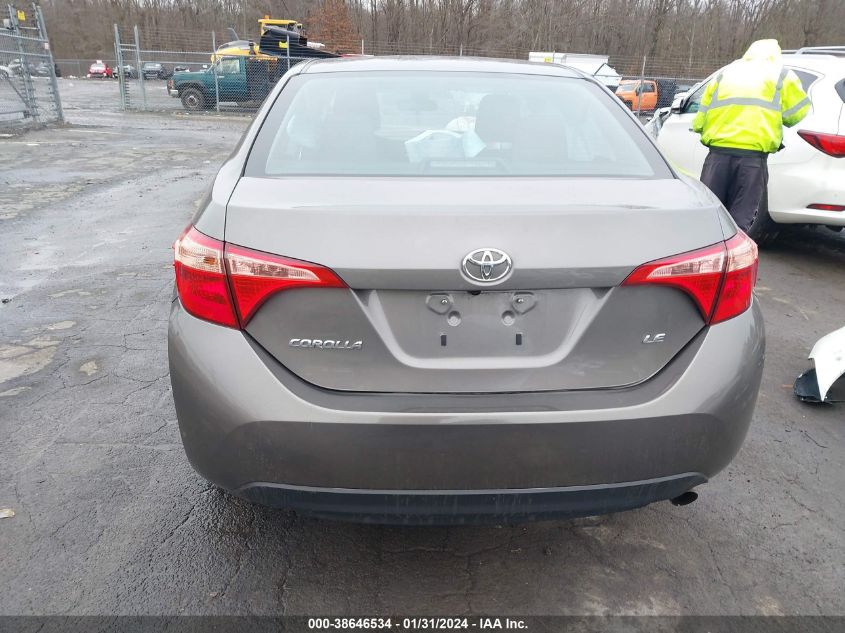 2017 TOYOTA COROLLA LE - 2T1BURHE5HC877800