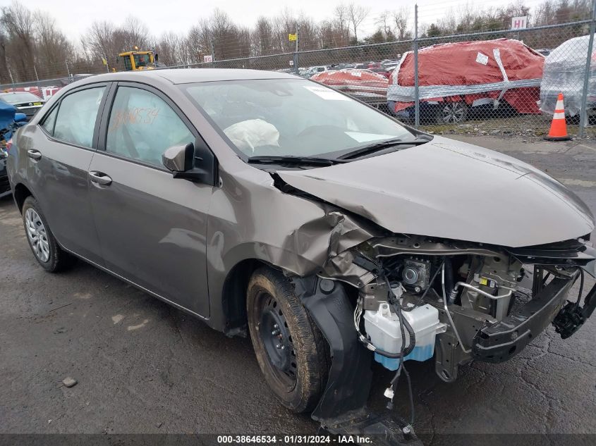 2017 TOYOTA COROLLA LE - 2T1BURHE5HC877800