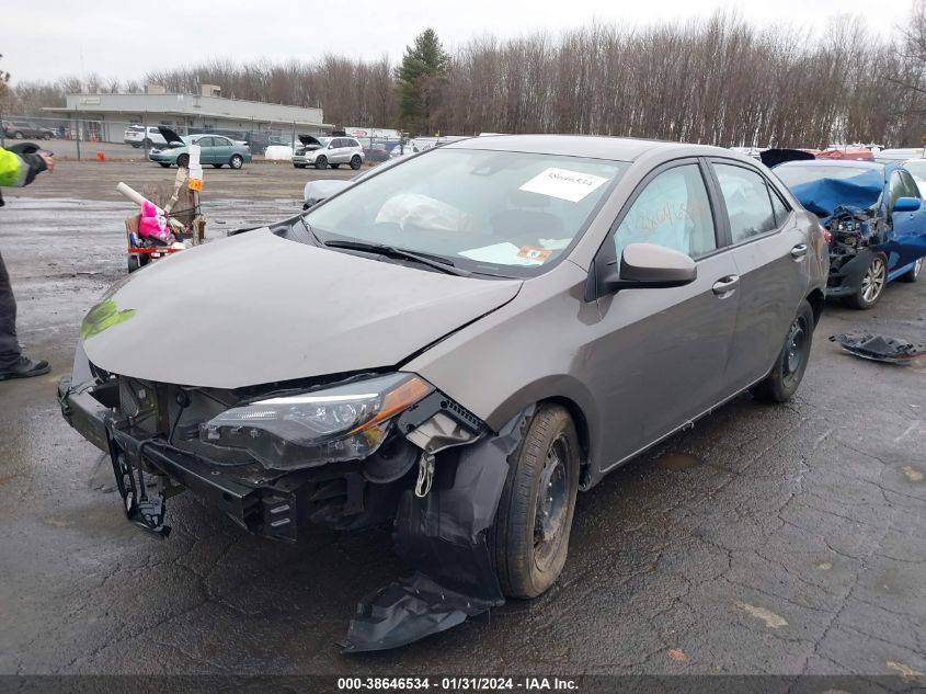 2017 TOYOTA COROLLA LE - 2T1BURHE5HC877800