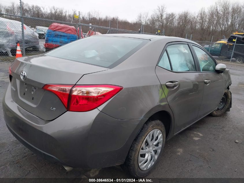 2017 TOYOTA COROLLA LE - 2T1BURHE5HC877800