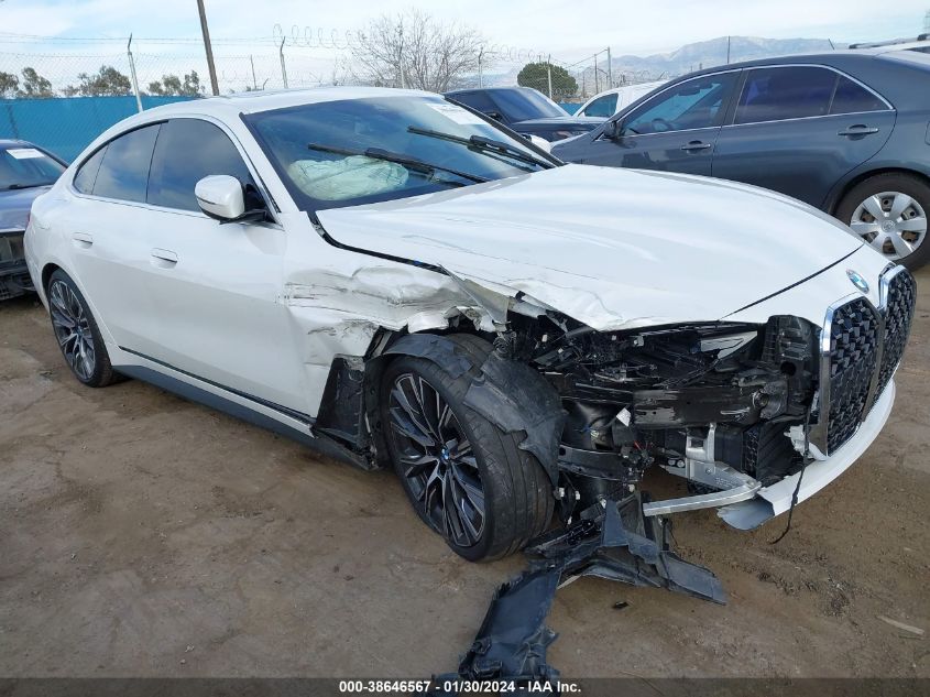 2023 BMW 430I GRAN COUPE - WBA63AV08PFN53001