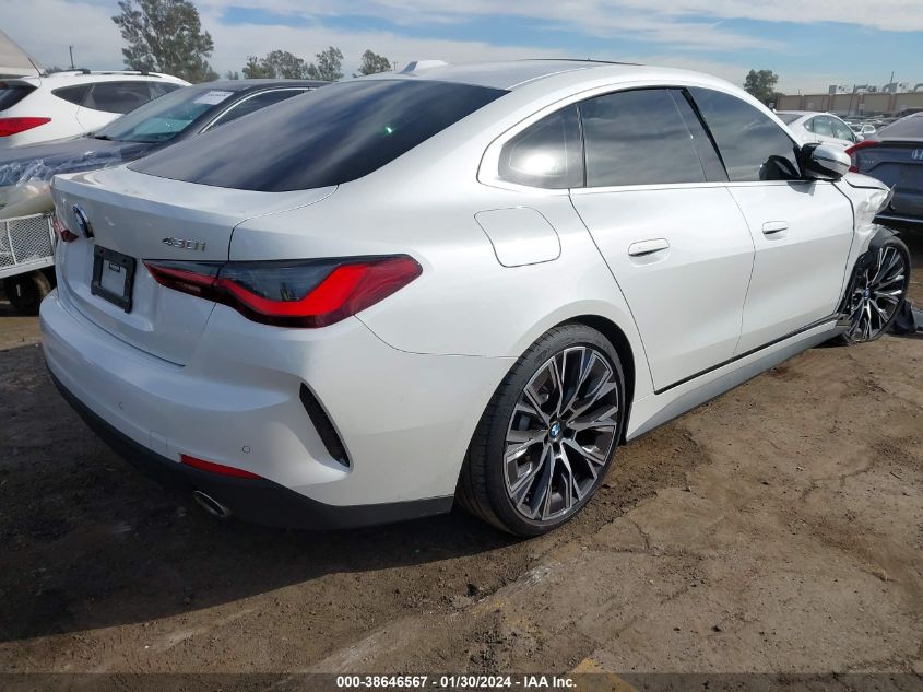 2023 BMW 430I GRAN COUPE - WBA63AV08PFN53001