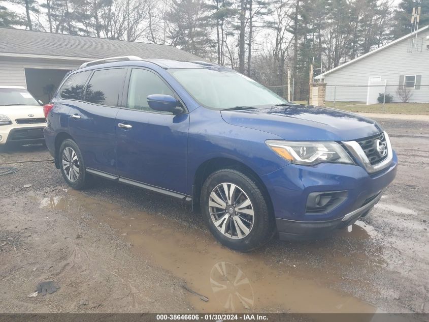 2017 NISSAN PATHFINDER SV - 5N1DR2MM8HC910520
