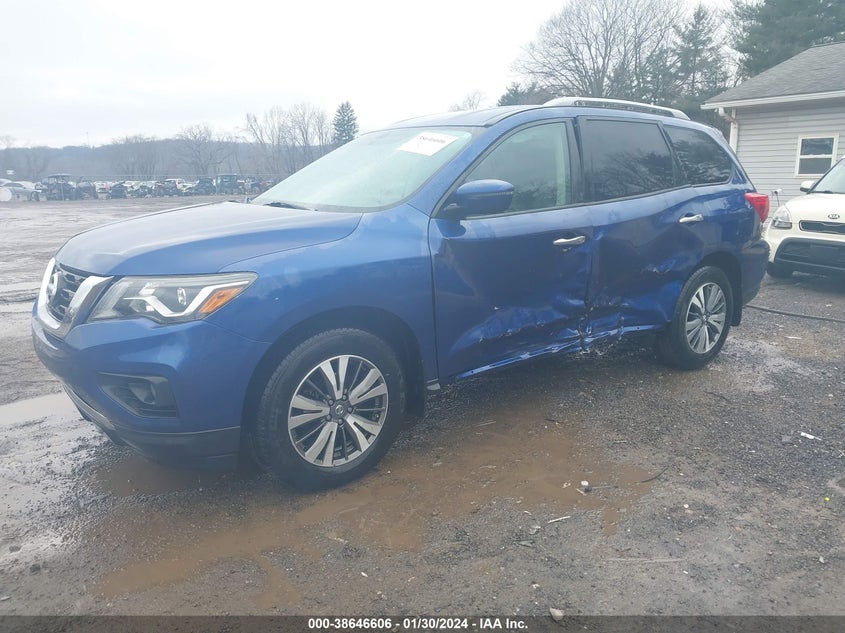 VIN 5N1DR2MM8HC910520 2017 NISSAN PATHFINDER SV