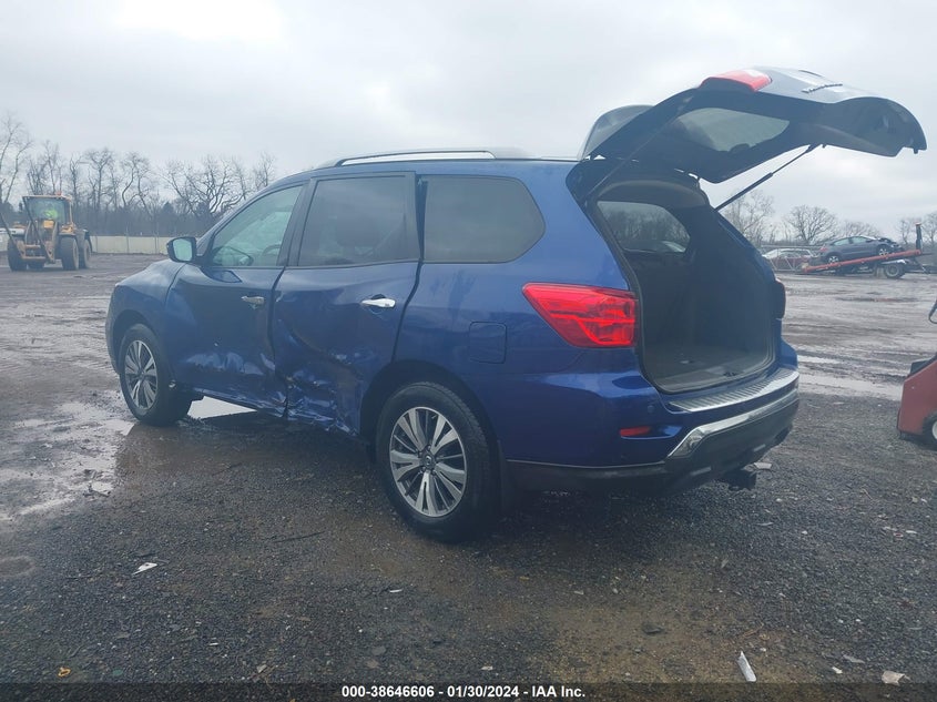 VIN 5N1DR2MM8HC910520 2017 NISSAN PATHFINDER SV
