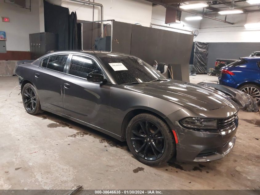 2018 DODGE CHARGER SXT RWD - 2C3CDXBG5JH221387