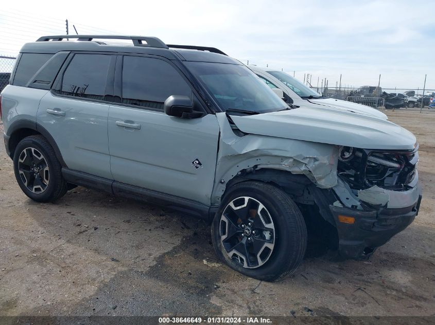 2023 FORD BRONCO SPORT OUTER BANKS - 3FMCR9C60PRE10925