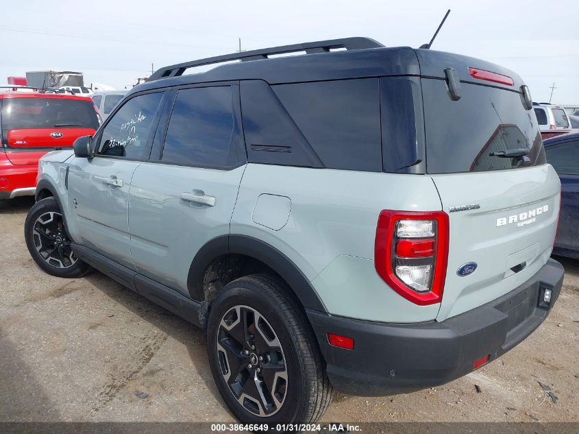 2023 FORD BRONCO SPORT OUTER BANKS - 3FMCR9C60PRE10925