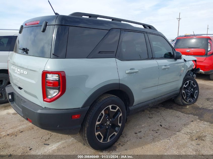 2023 FORD BRONCO SPORT OUTER BANKS - 3FMCR9C60PRE10925