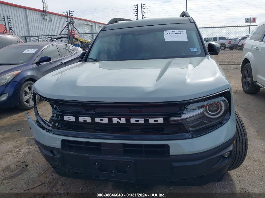 2023 FORD BRONCO SPORT OUTER BANKS - 3FMCR9C60PRE10925
